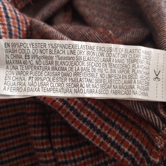 FOREVER 21 RUST PANTS SZ.M EUC. - Picture 5 of 5